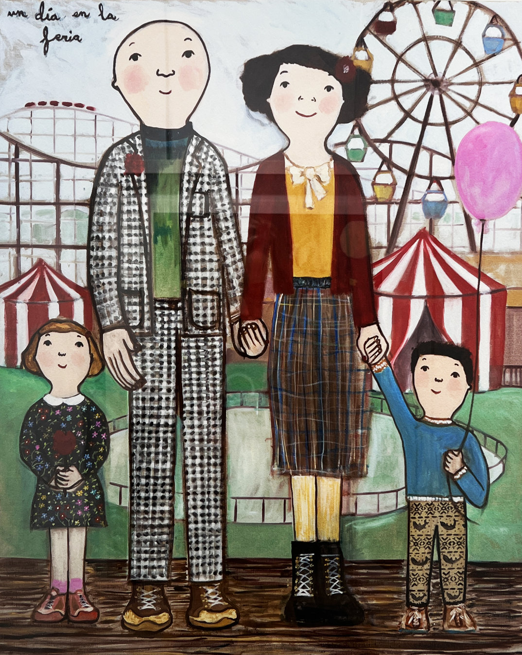 En La Feria / A Day At The Fair (Framed)