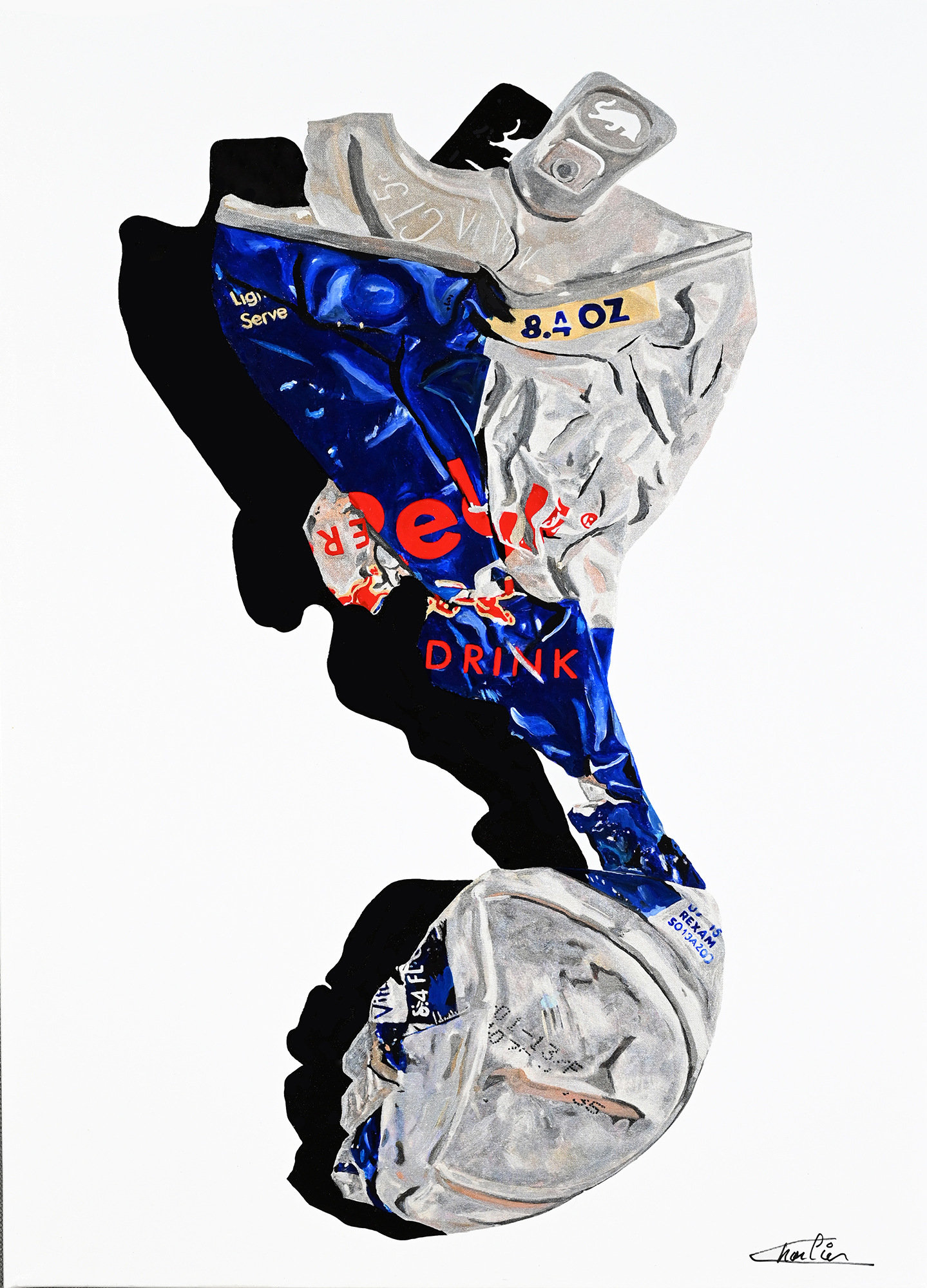 Crushed Red Bull