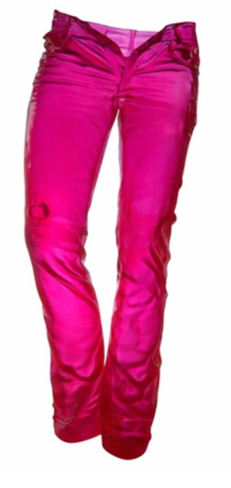 180 cm Wild Denim Pink Crystal Clear