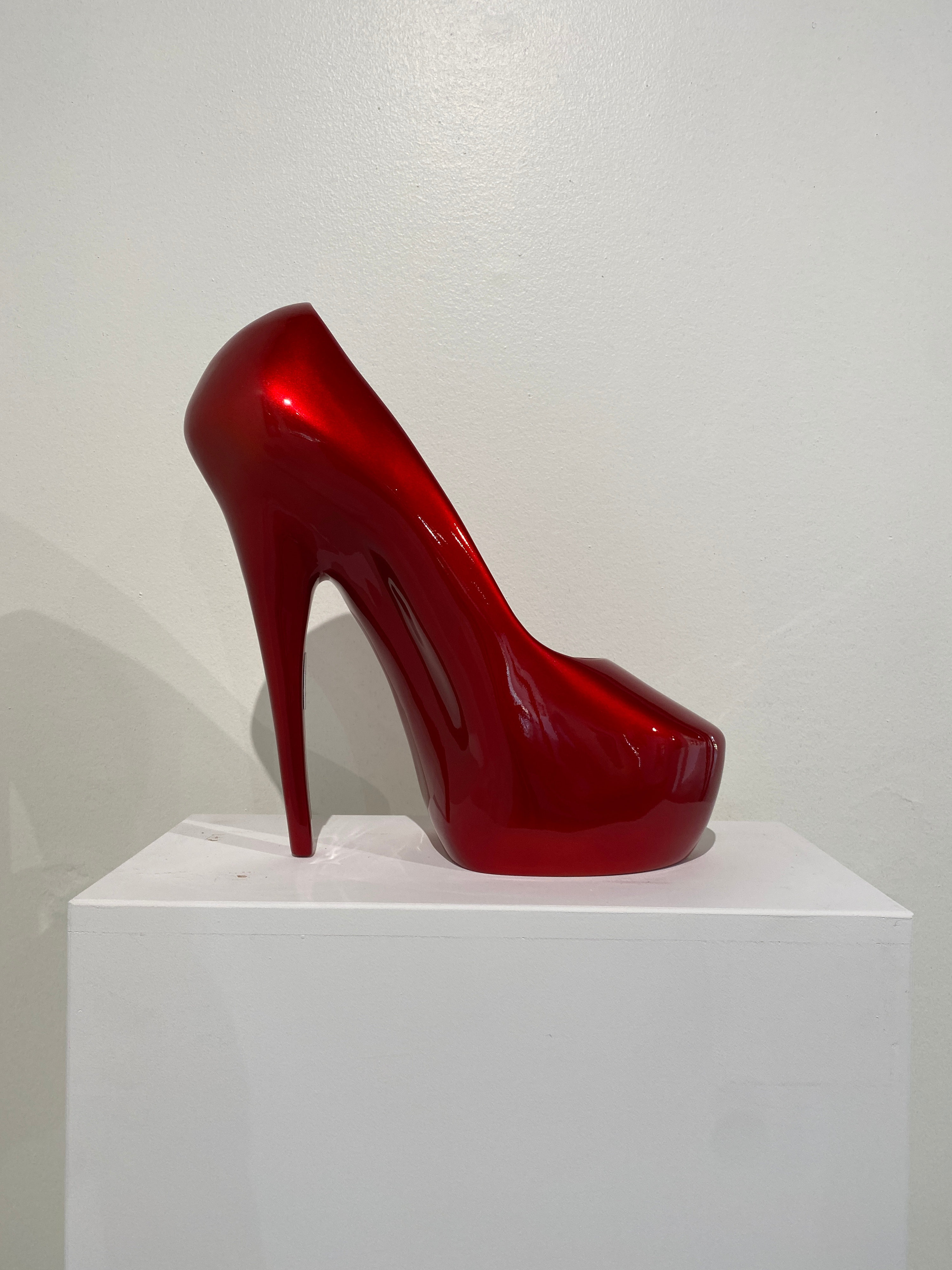Stiletto Red Resin 7/8 - 40 cm