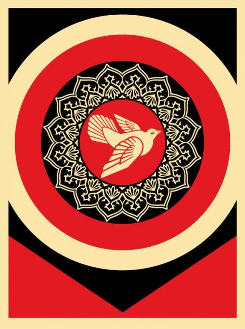 Peace Dove Red & Black, 2011