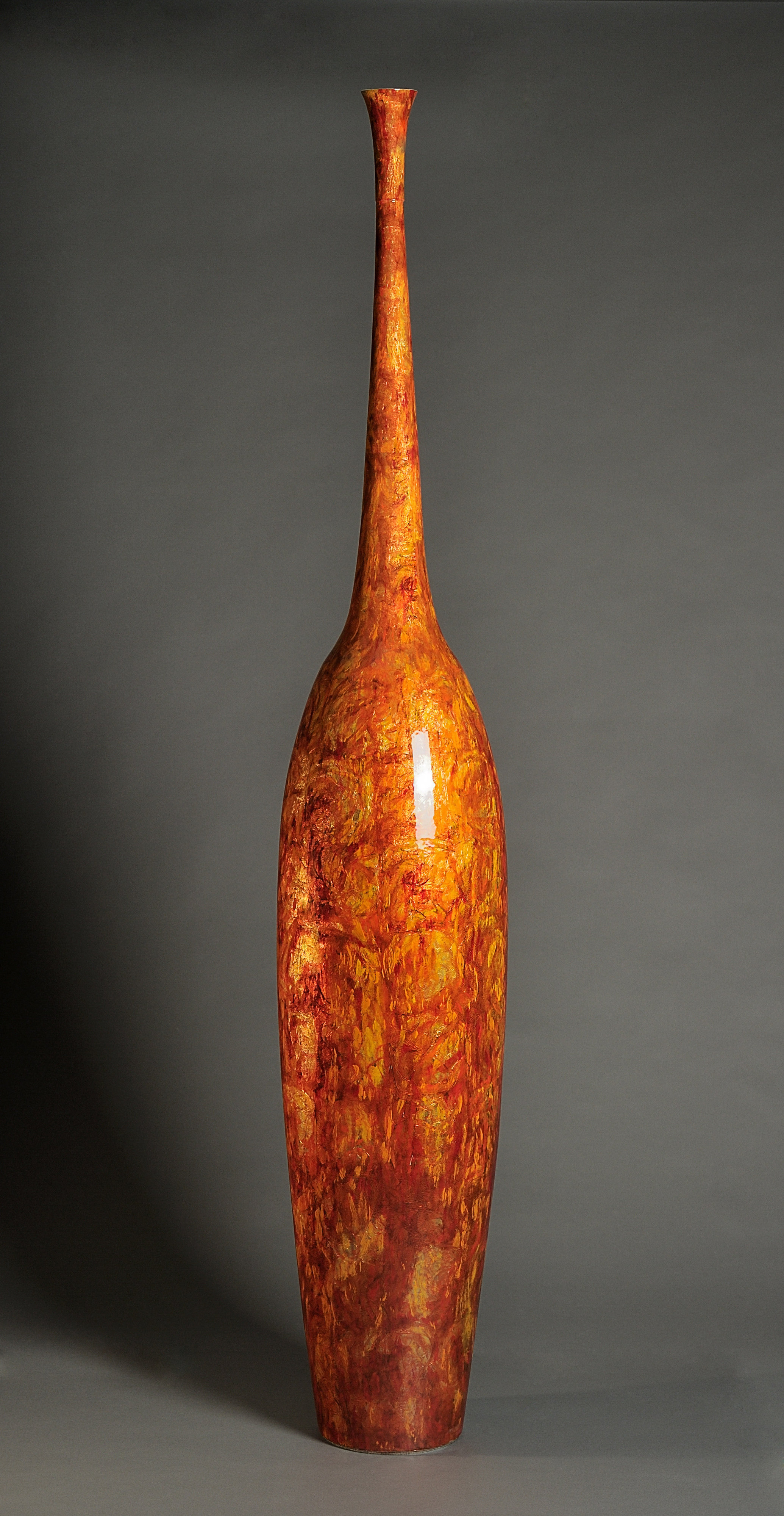 Flute Contemporaine Estrusque, Orange