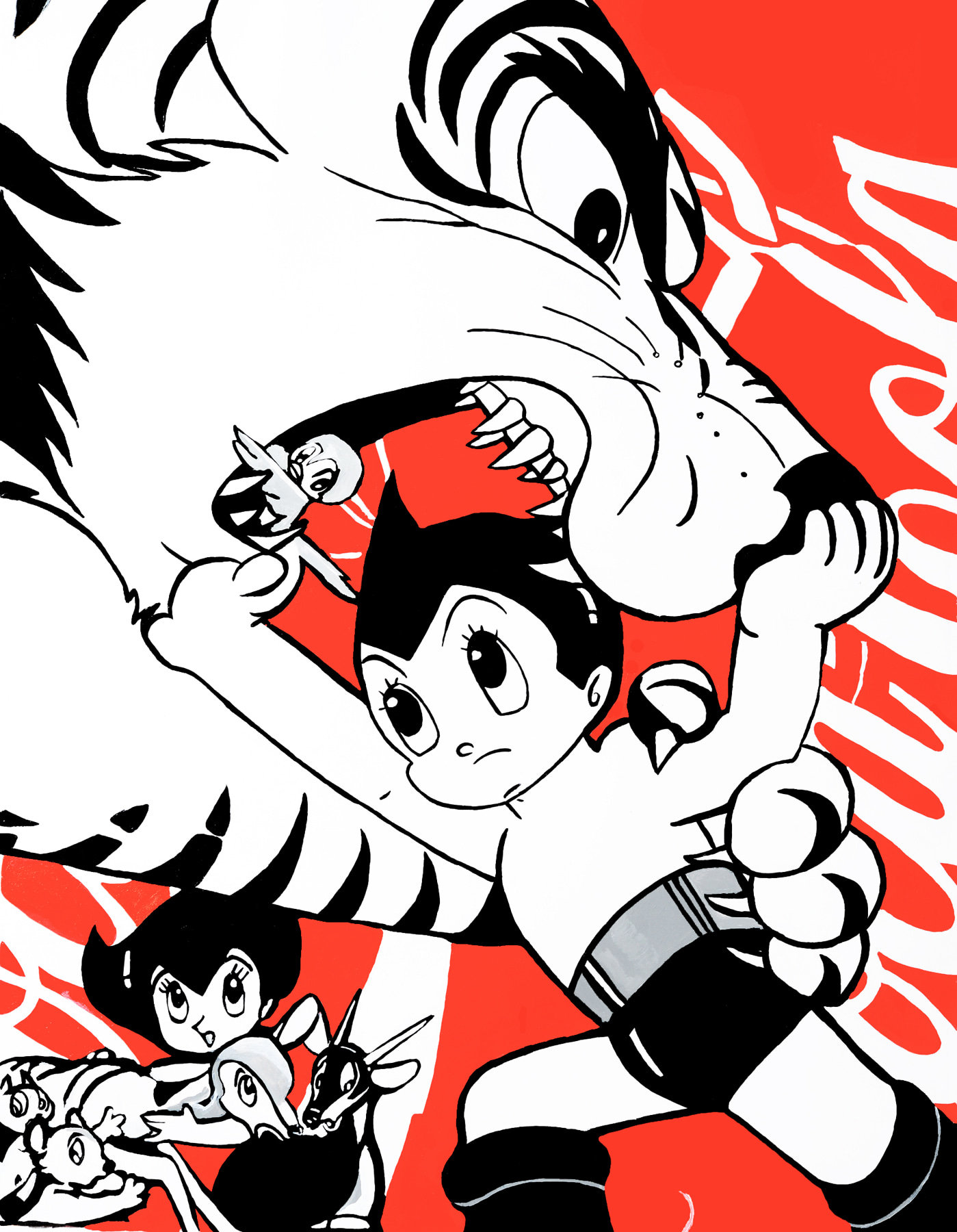 Atom Boy Coca Cola