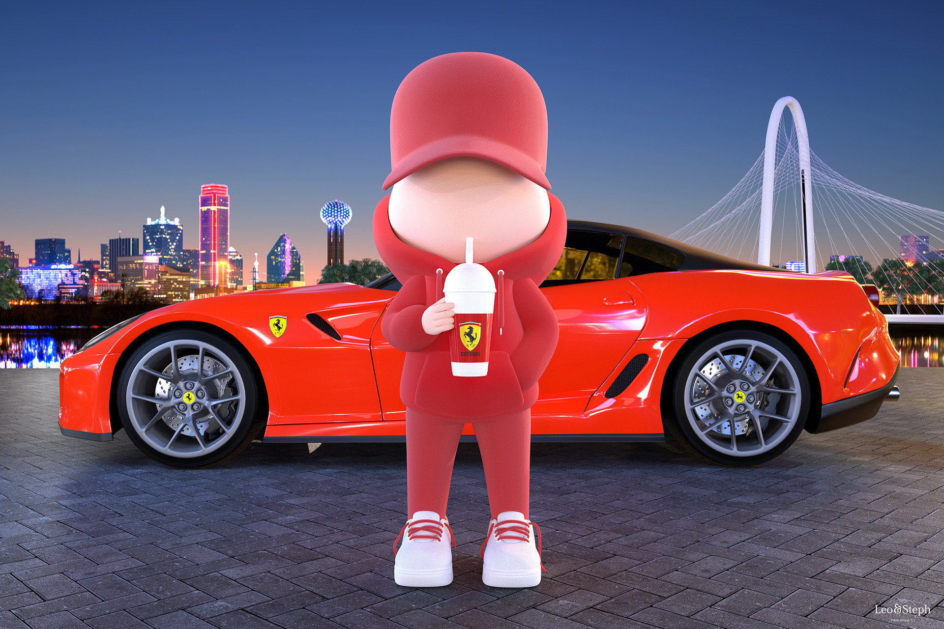 Kidcup Ferrari (Large)