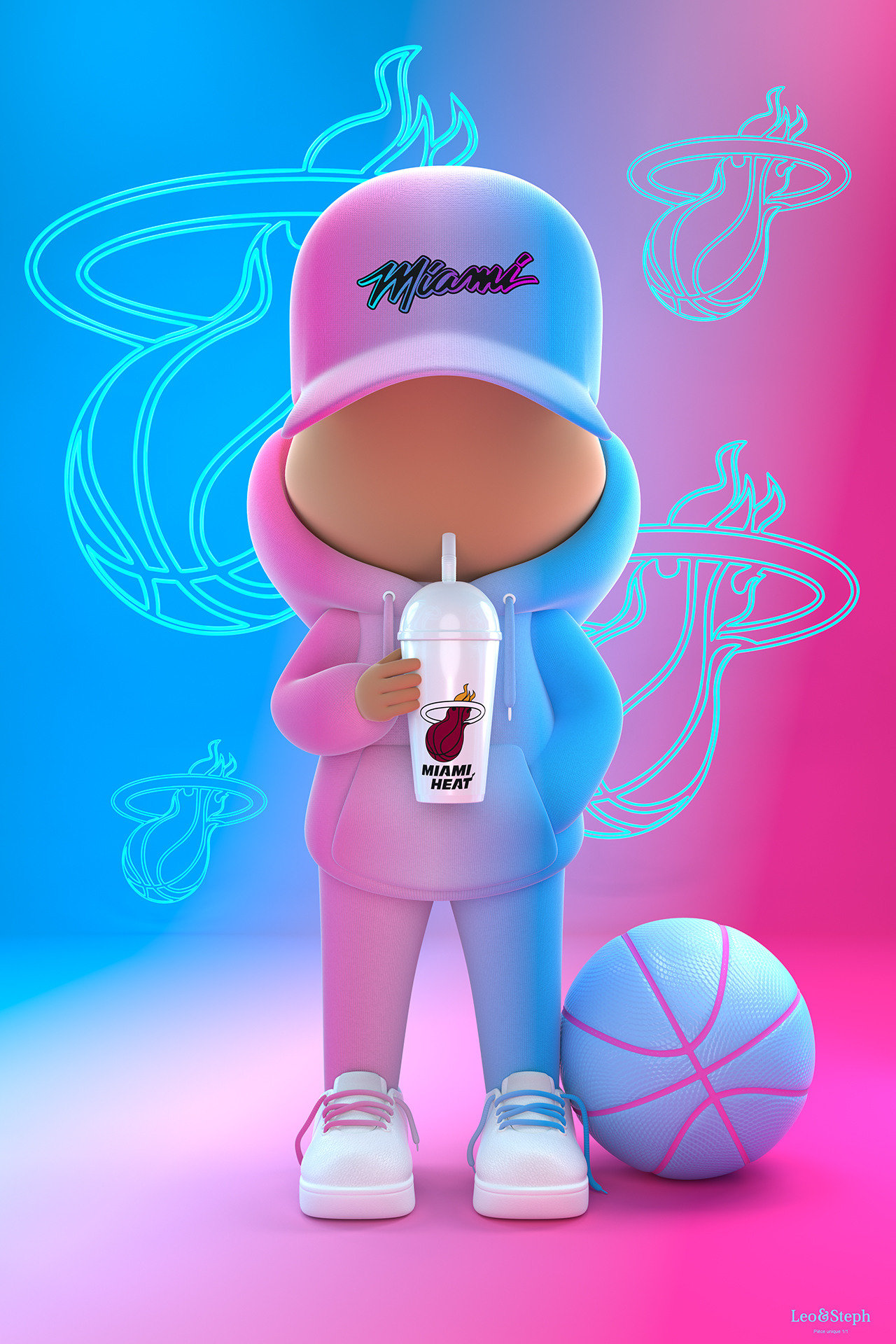 Kidcup Miami Heat V3 (Large)