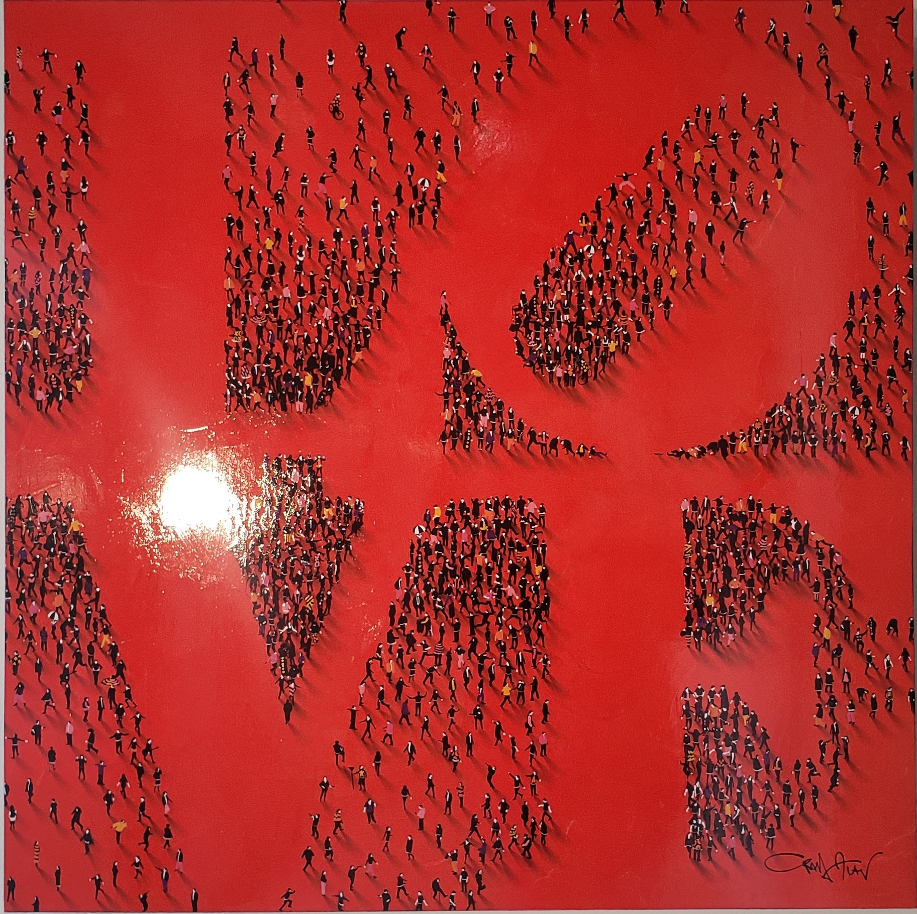 Red Indiana Love, 91cm