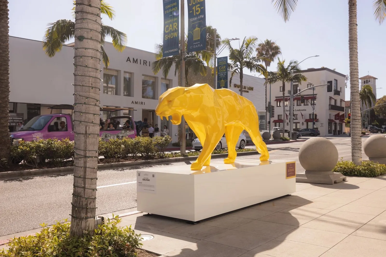 Richard Orlinski - Rodeo Drive Exhibition