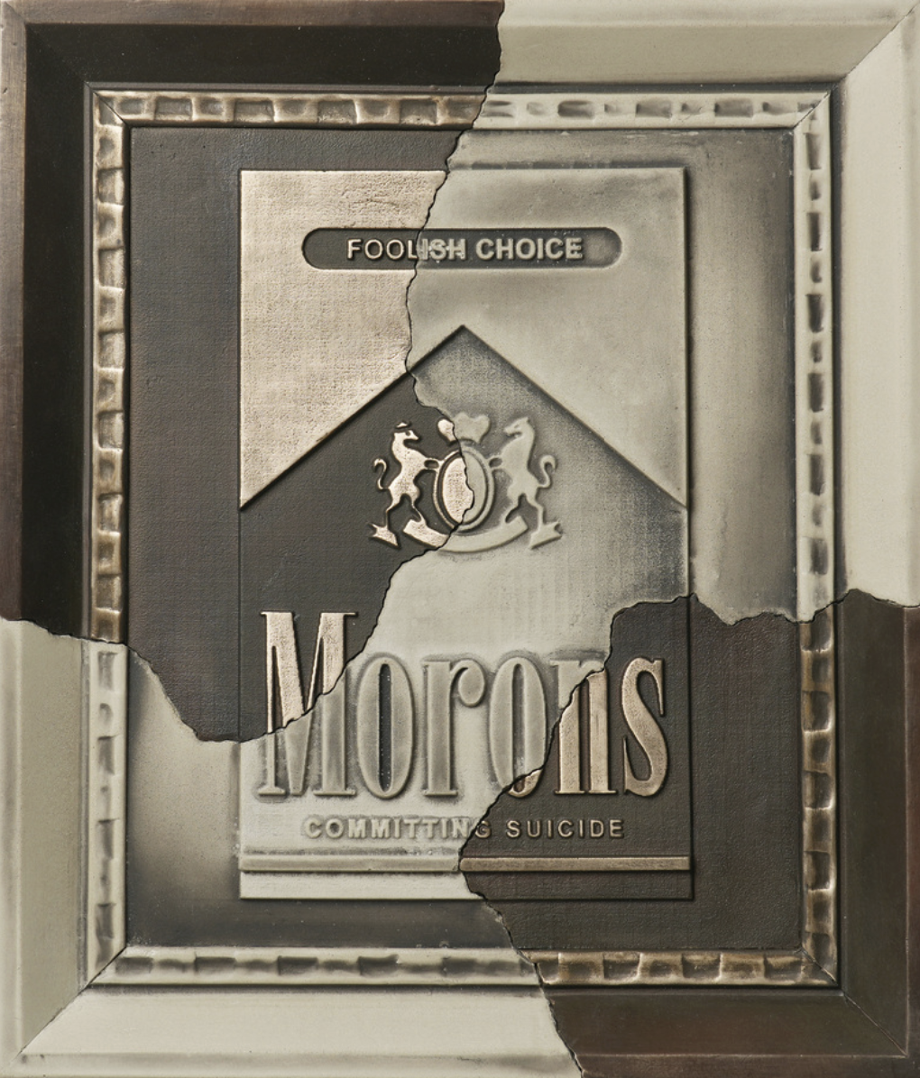 Morons in bronze/concrete/stainless