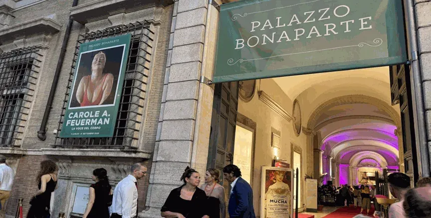 CAROLE FEUERMAN: THE VOICE OF THE BODY AT PALAZZO BONAPARTE