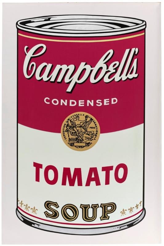 Tomato Soup from Campbell’s Soup I, 1968