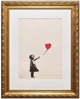 Girl with Balloon (signed)