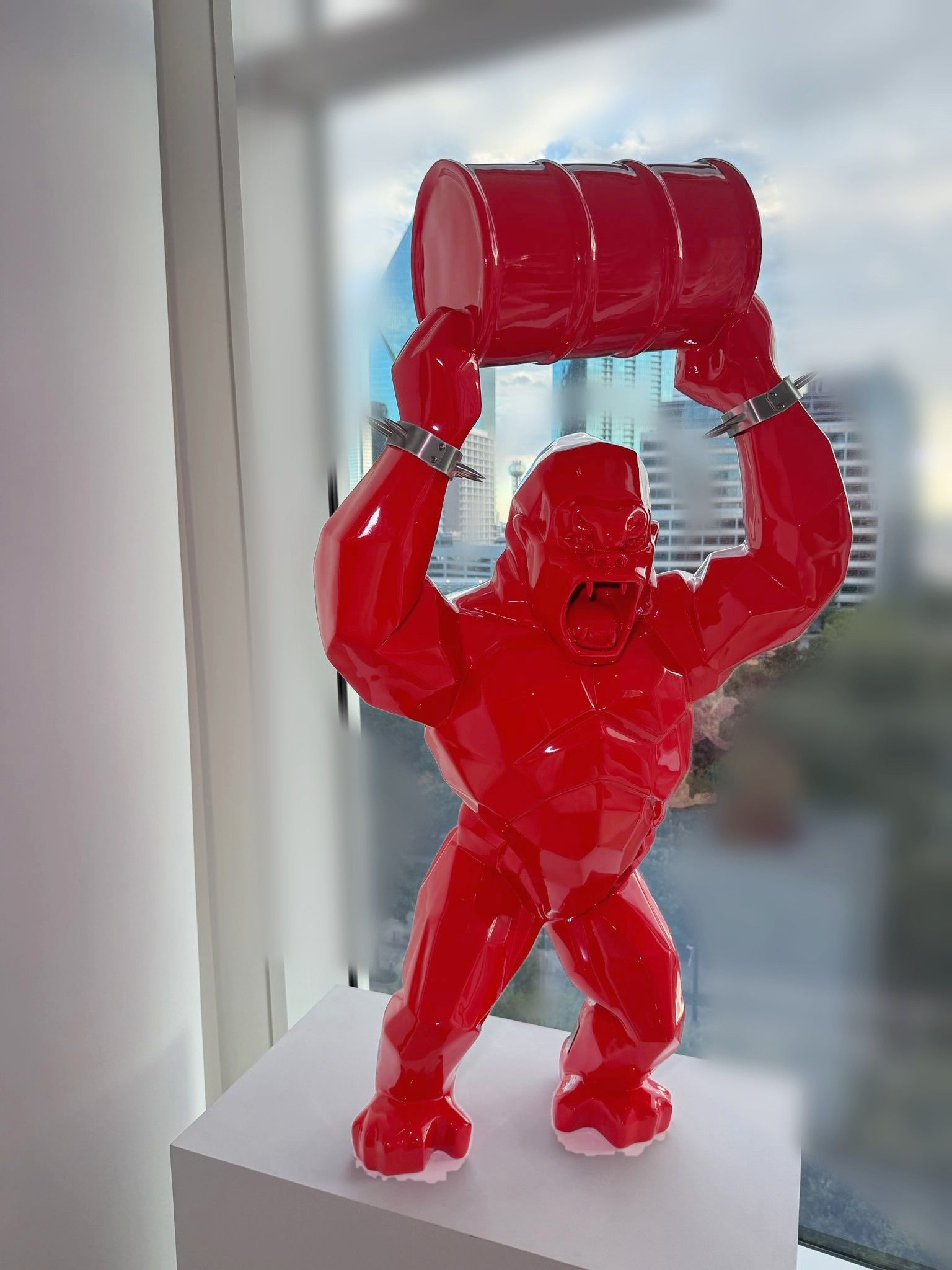 Wild Kong (Red) With Oil Barrel and Cuffs — view 5 of 5