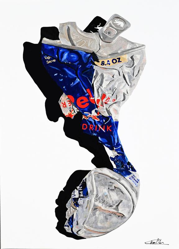 Crushed Red Bull