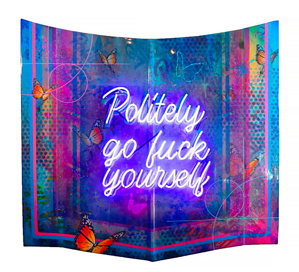 Politely Go Fuck Yourself Car Hood