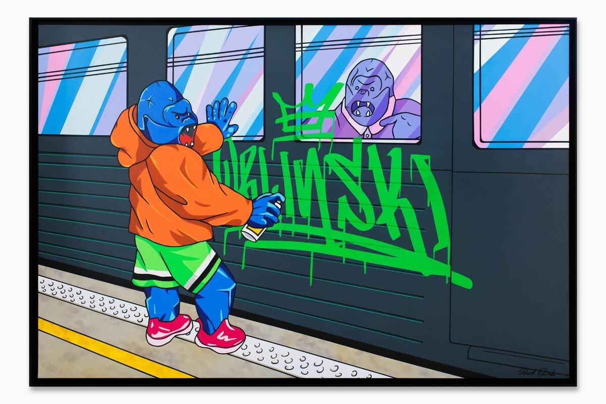 Painting - Kong Graff