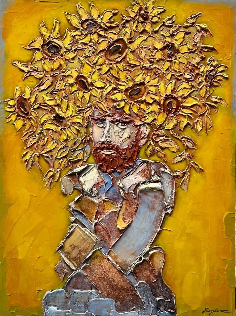 Van Gogh and Sunflowers