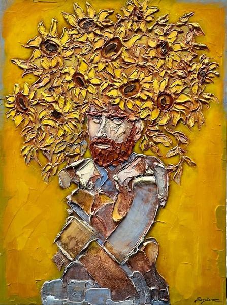 Van Gogh and Sunflowers