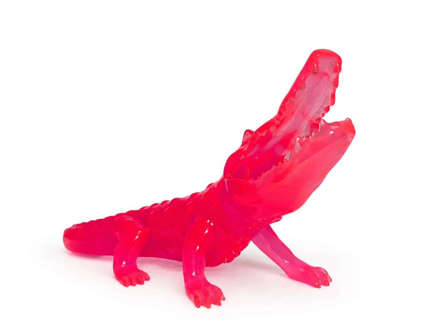 Crocodile Pink Crystal Clear 8/8 - 70 cm — view 2 of 5