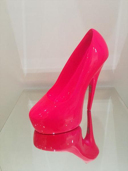 40 cm Stiletto Pink Resin