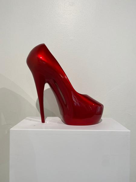 Stiletto Red Resin 7/8 - 40 cm