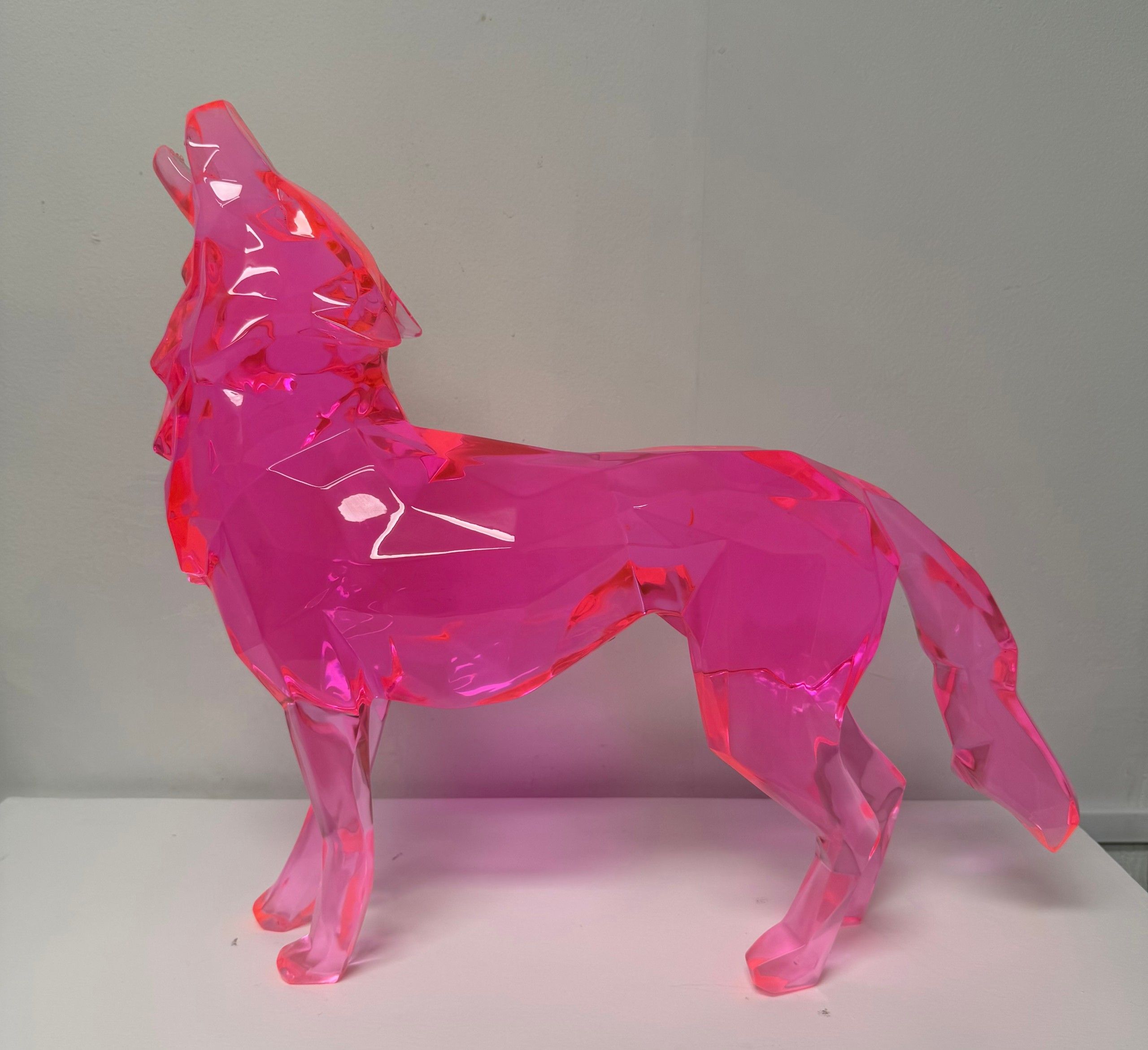 Howling Wolf Pink Crystal Clear 70cm 6/8 — view 3 of 4