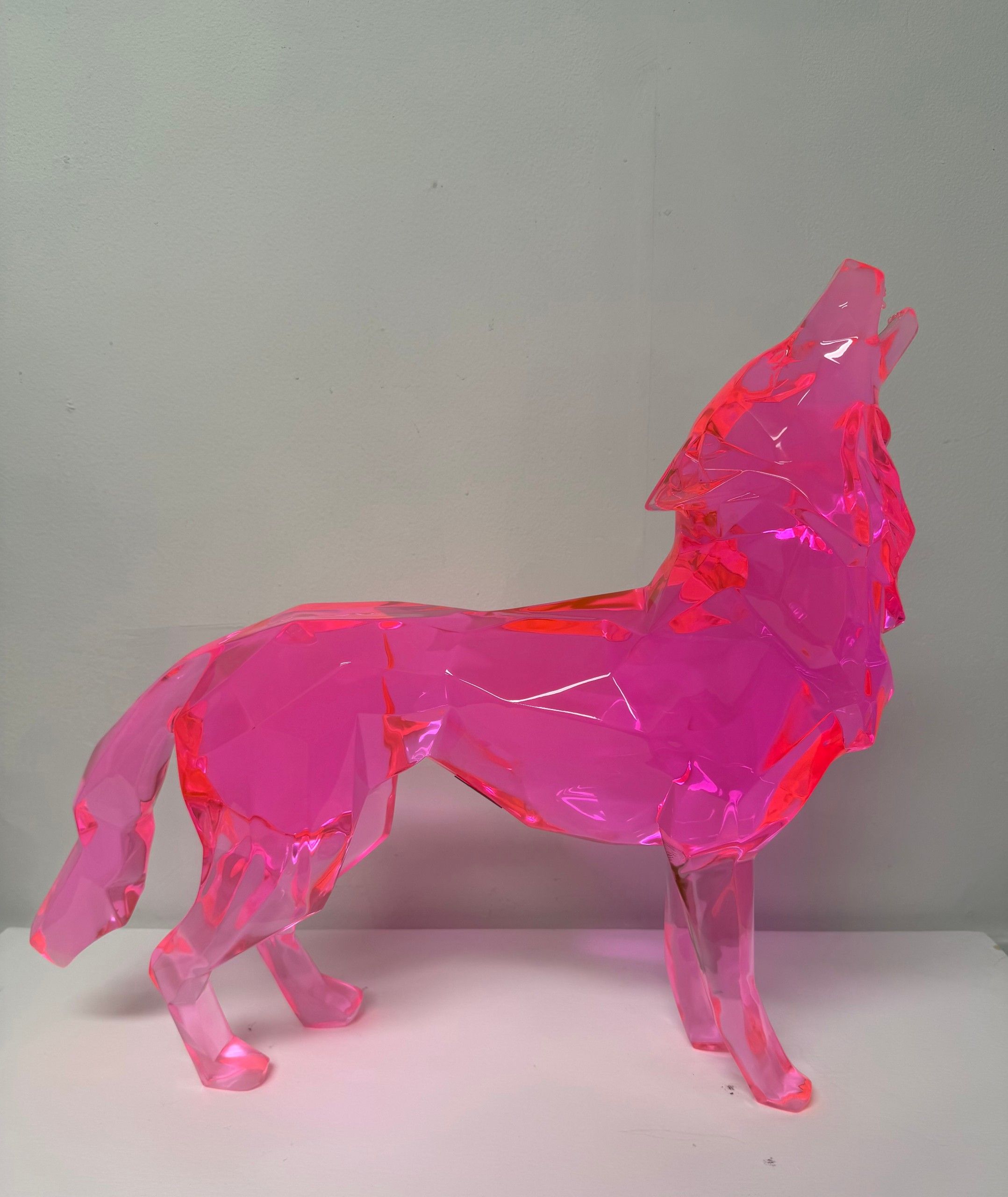 Howling Wolf Pink Crystal Clear 70cm 6/8 — view 2 of 4