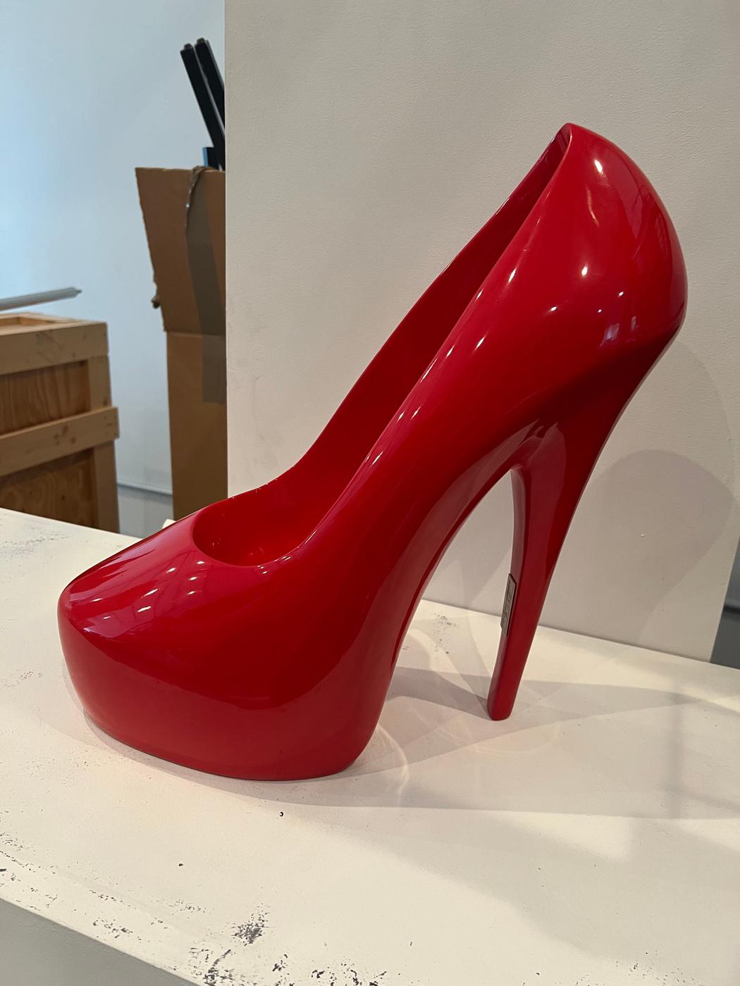 Stiletto Red Resin 40cm