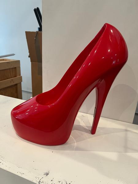 Stiletto Red Resin 40cm
