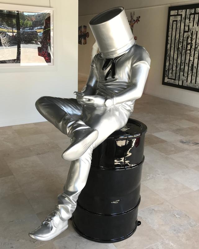Blind - Silver and black
