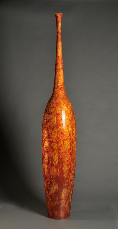 Flute Contemporaine Estrusque, Orange