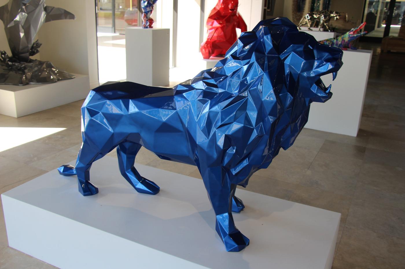 Lion - 150 cm Bleu Sams IV/IV