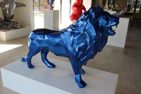 Lion - 150 cm Bleu Sams IV/IV