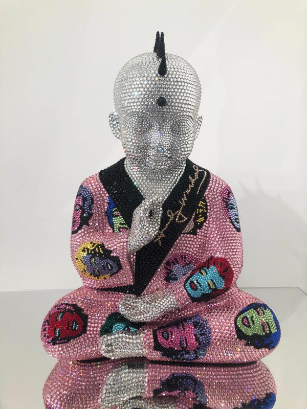 Punkbuddha Large "Marilyn in Rose" feat. Warhol