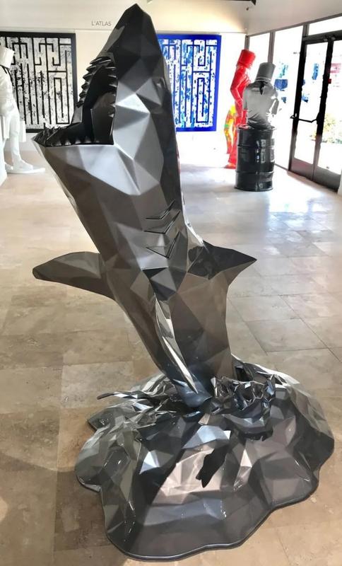 Shark - 180 cm Gris Metal