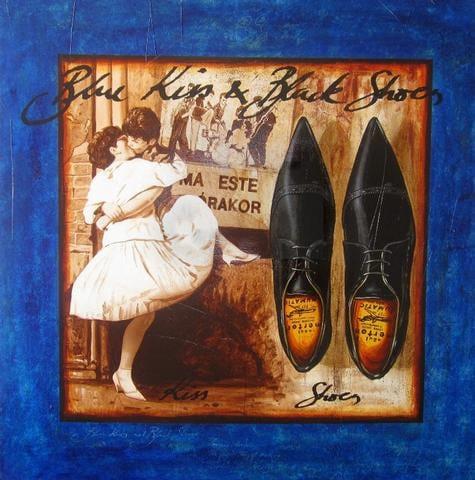 Blue Kiss and Black Shoes