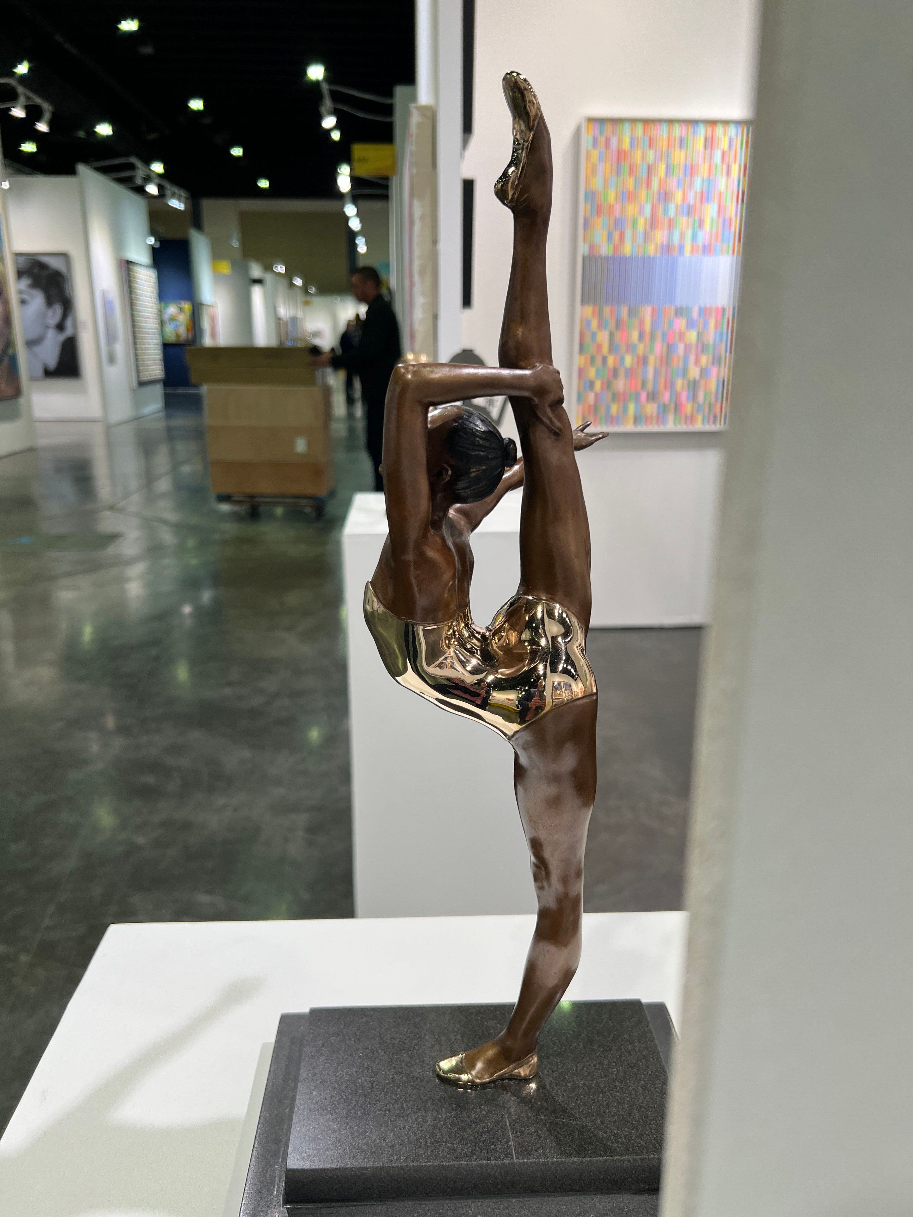 Magnifique (Bronze, Table-top scale) w/ Stone Base — view 3 of 3