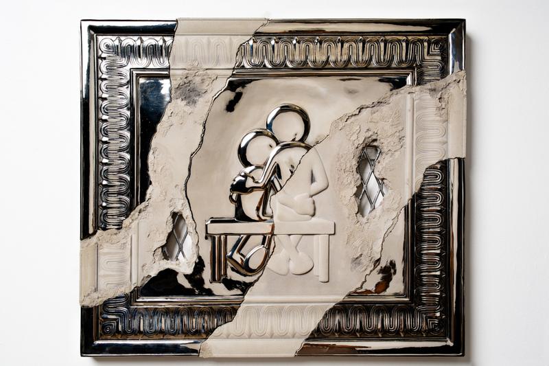 Learning (Puppy Love) - Cement Plaque