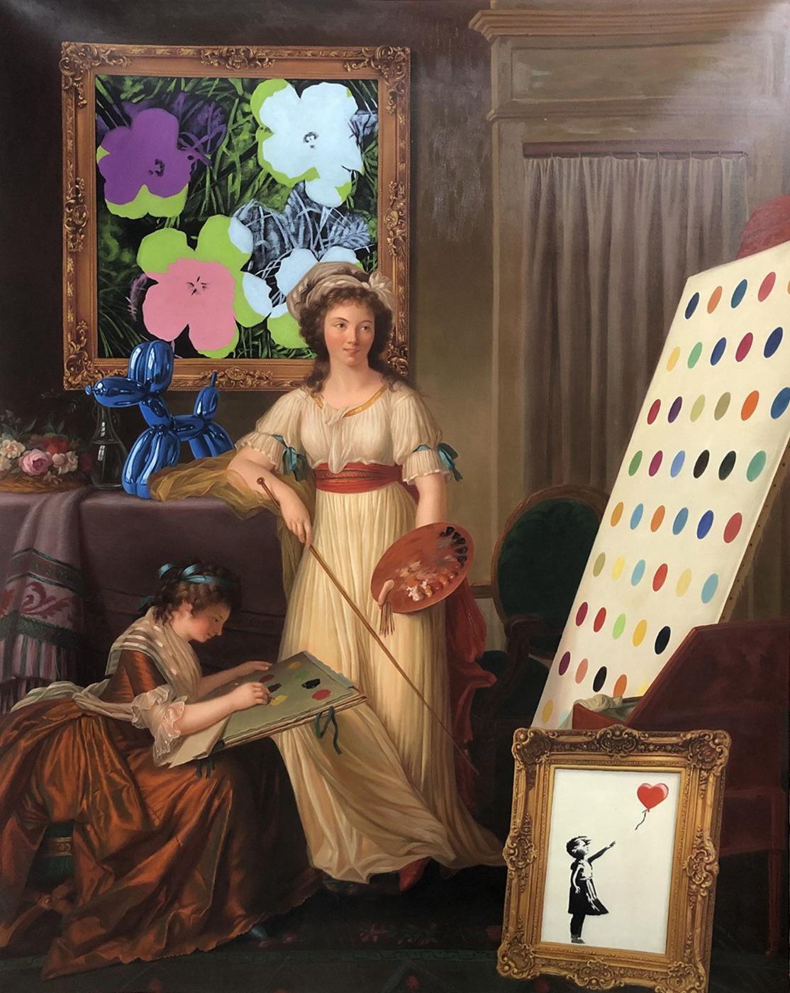 The Art Lesson Flowers