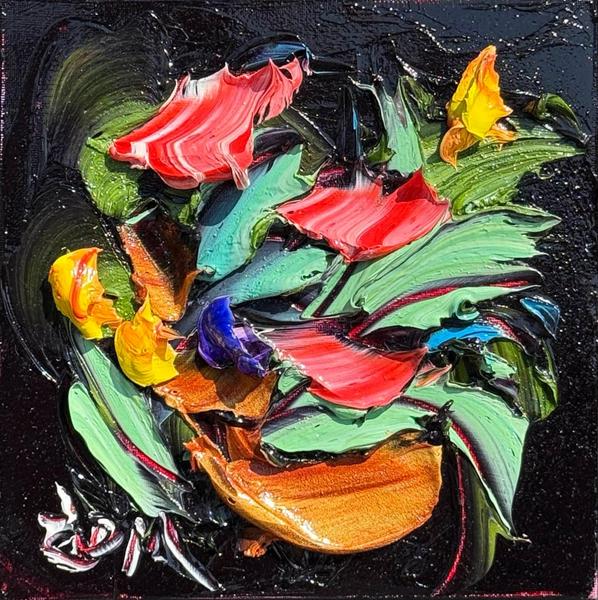 Midnight Blooms Mini I