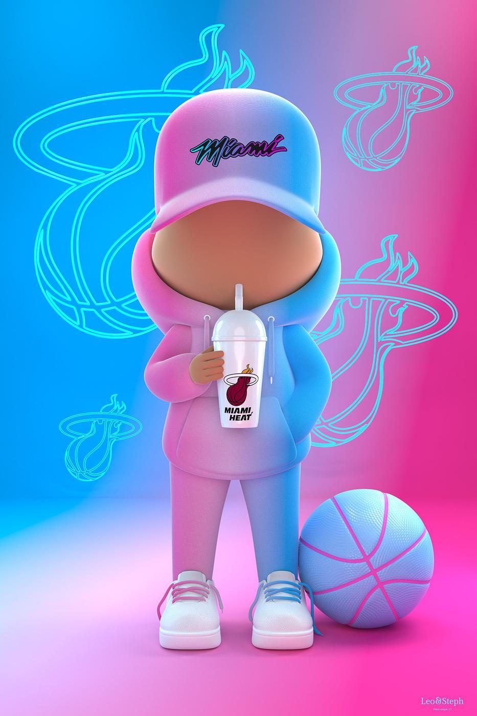 Kidcup Miami Heat V3 (Large)