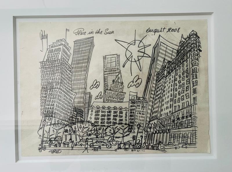 Drawings by Alain Godon