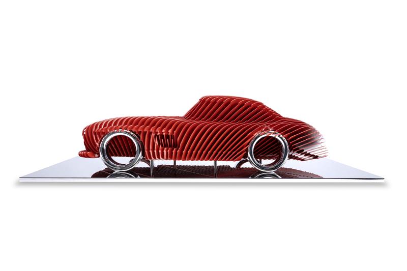 Mercedes 300SL - Streamline - Red