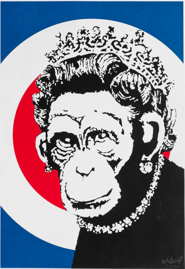 Monkey Queen, signed