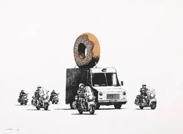 Donut (Chocolate), signed