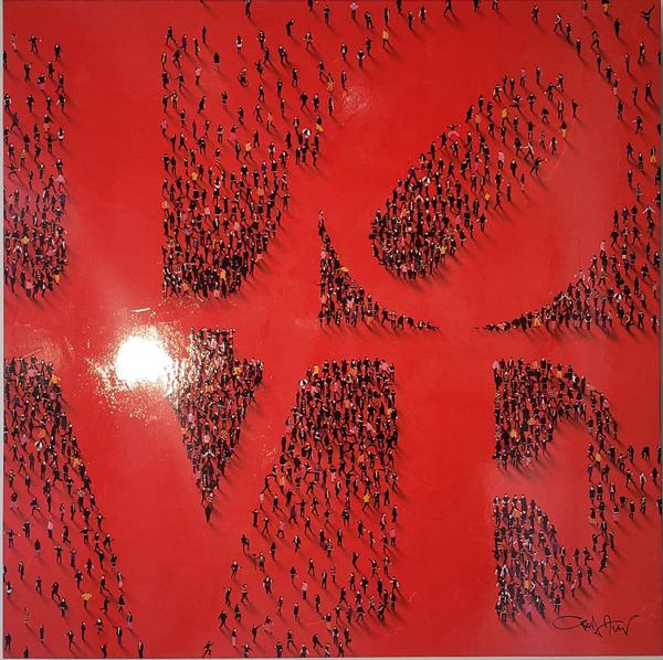 Red Indiana Love, 91cm