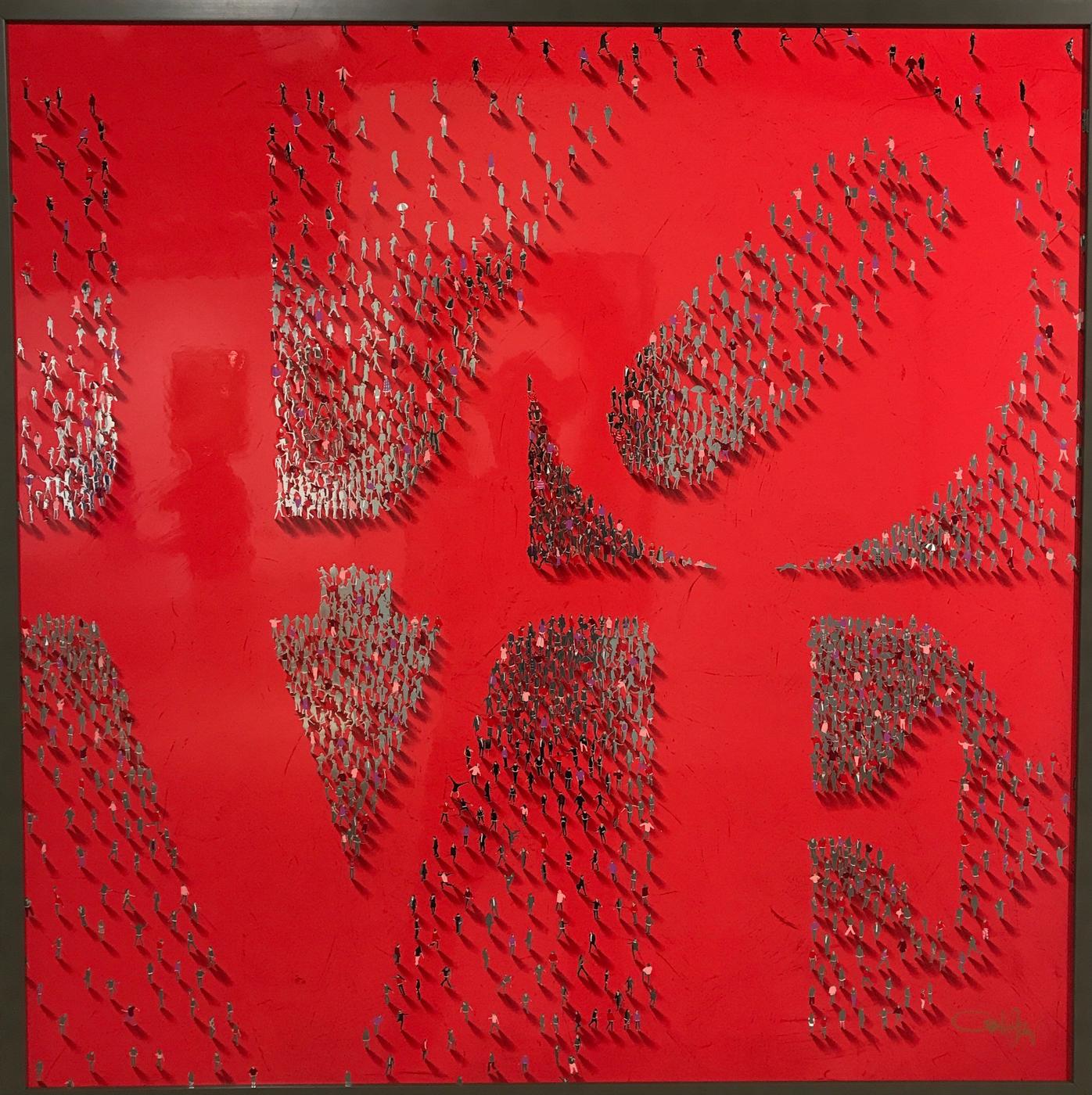Red Indiana Love - Chrome