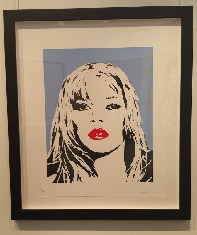 Kate Moss - Sky blue/turquoise; Edition 11/20 of 50