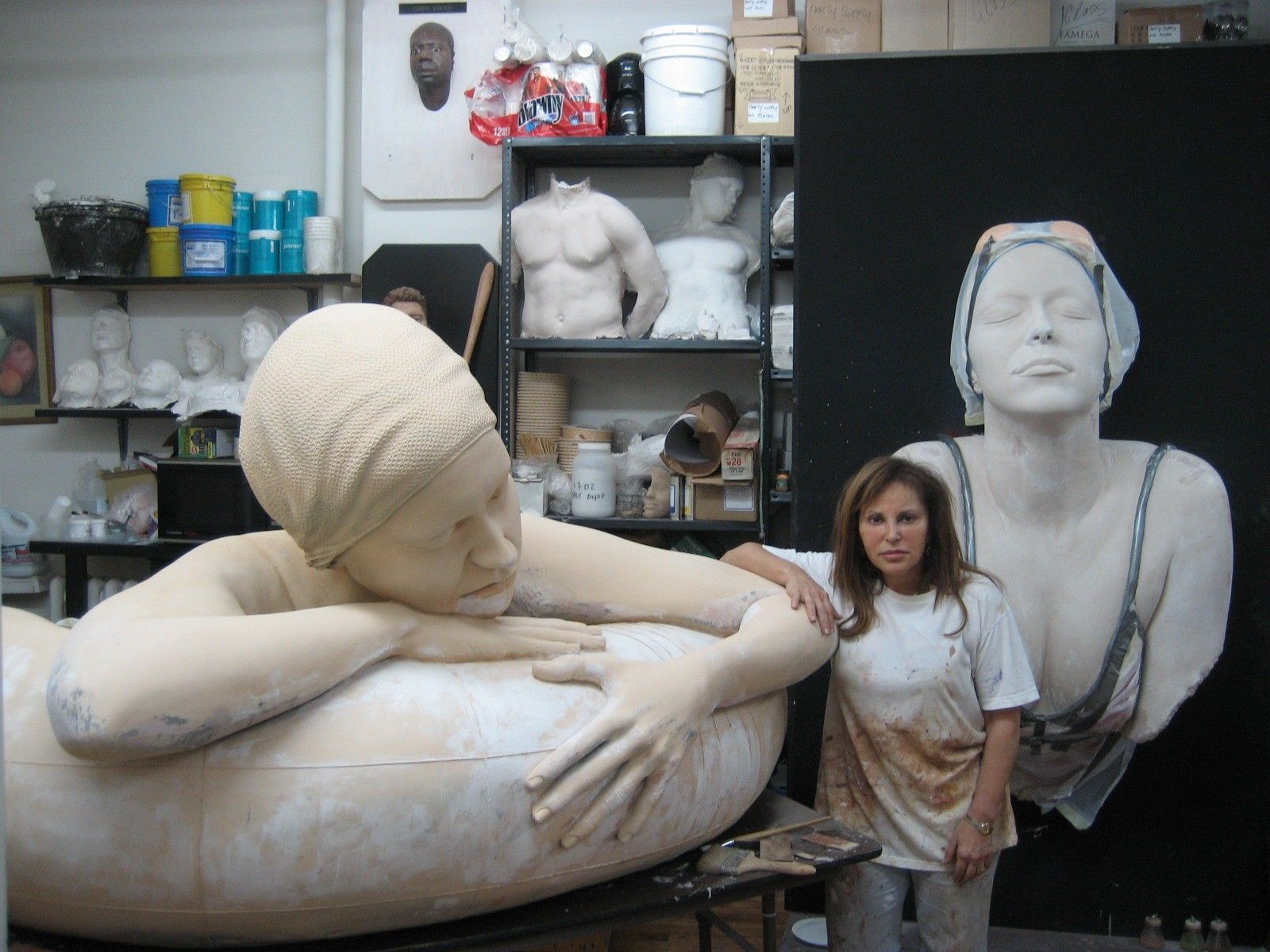 Inside Carole A. Feuerman’s Sculpture Process — Carole A. Feuerman, image 1 of 5